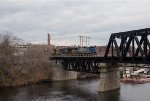 MEC 7622 Leads M427 over the Merrimack River